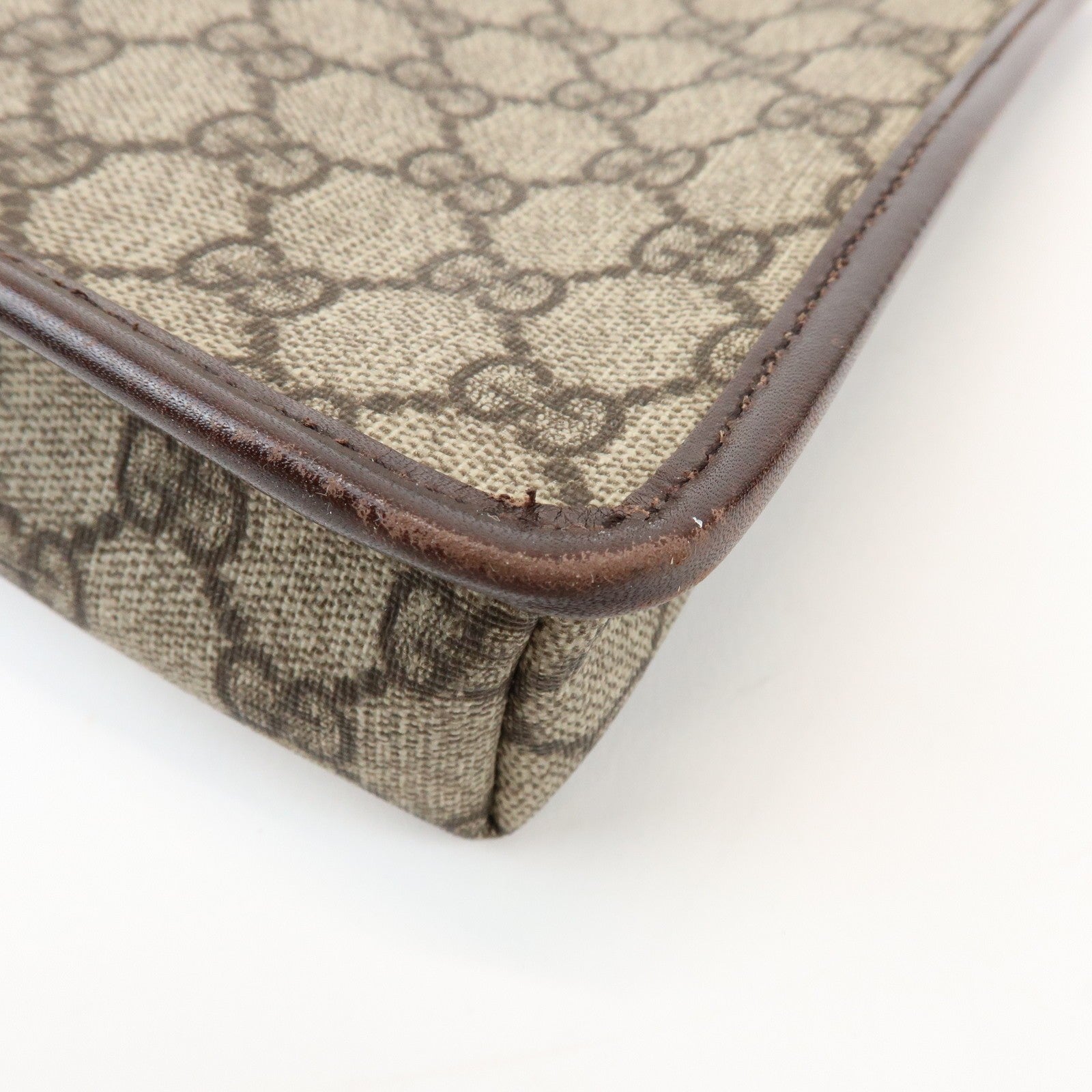 Gucci Shoulder Crossbody Bag - Brown, PVC Leather 