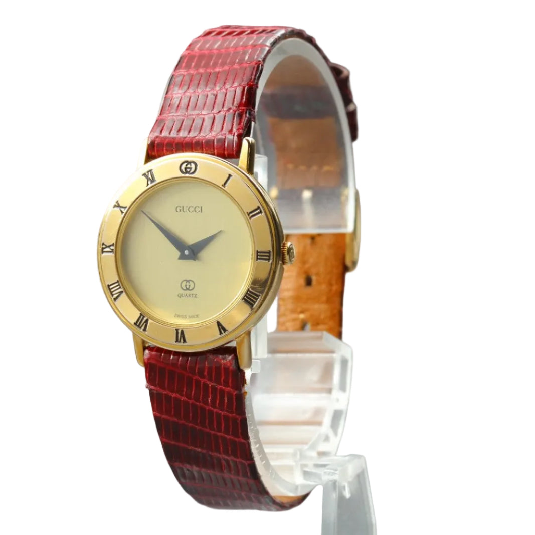 Gucci 3001L Watch - Gold, Stainless Steel