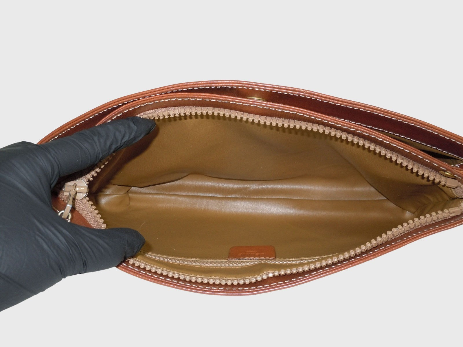 Celine Macadam Clutch Bag - Beige, PVC Leather 