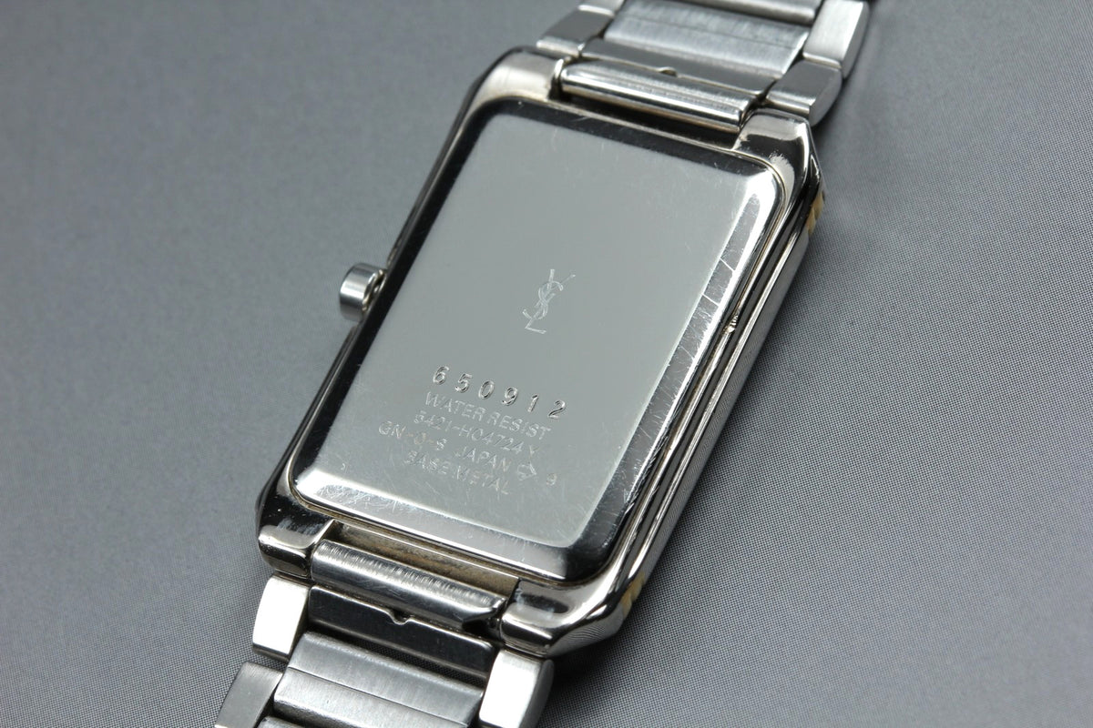 Yves Saint Laurent 5421-H04724 Wristwatch - Black, Stainless Steel