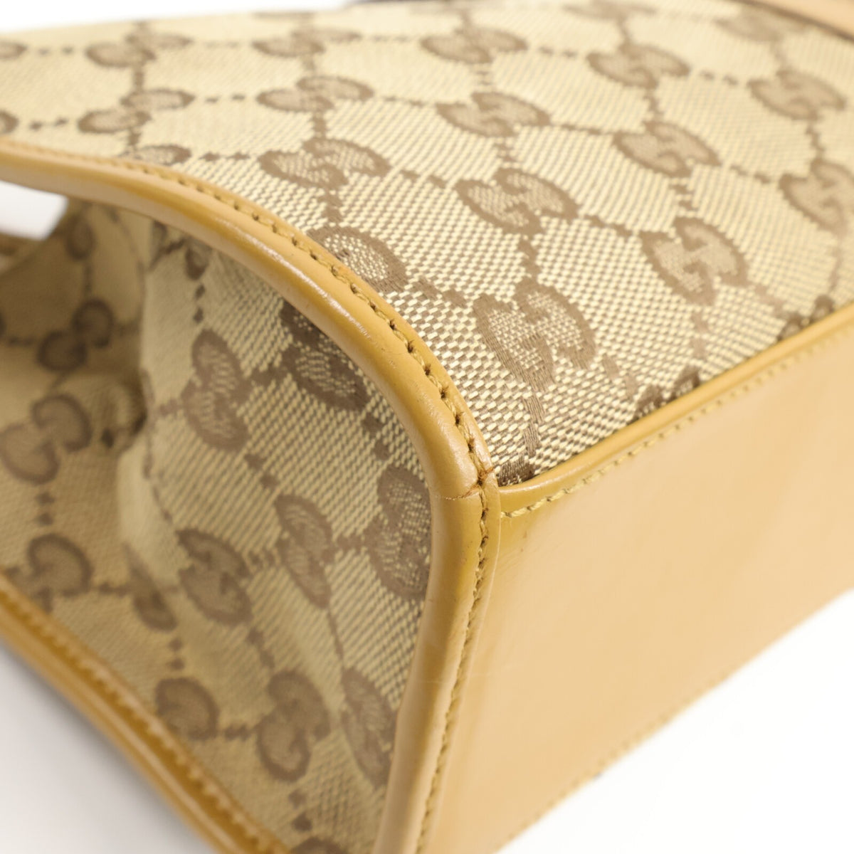 Gucci GG GHW Jackie Shoulder Bag - Beige, GG Canvas