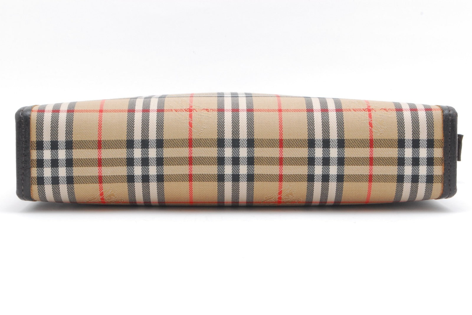 Burberry Nova Check Clutch - Beige, Canvas