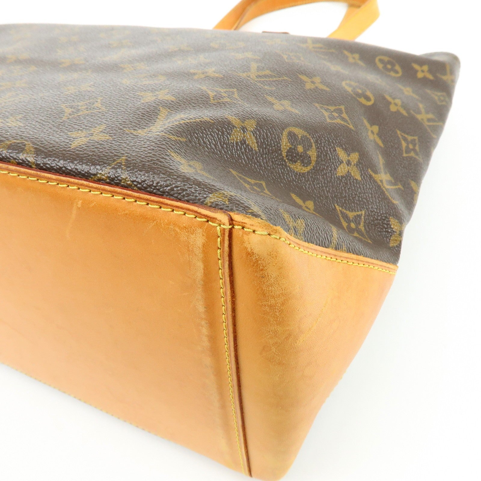 Louis Vuitton Monogram Cabas Mezzo Tote Bag - Brown, Monogram Canvas 