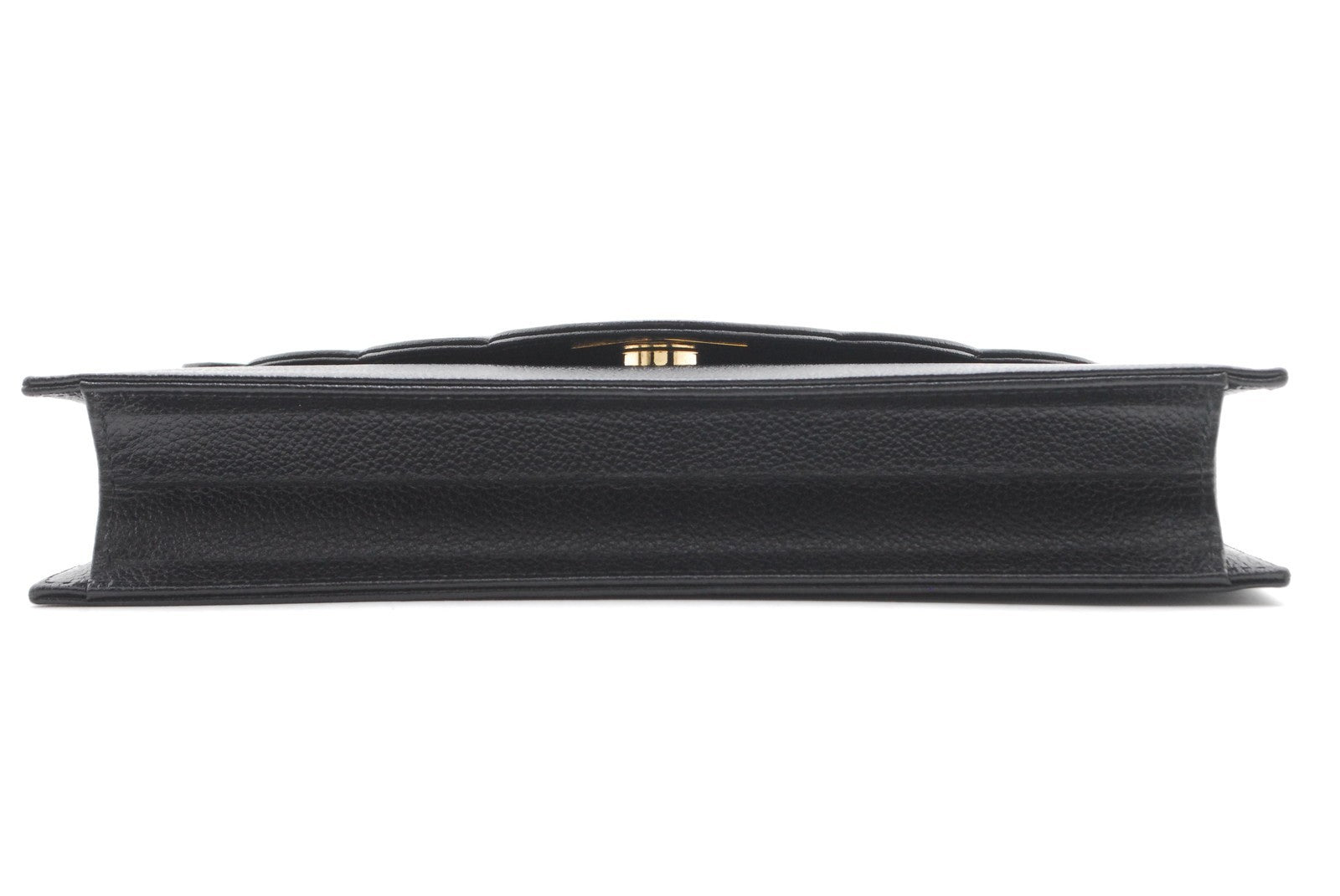 Saint Laurent Yves Clutch Bag - Black, Leather