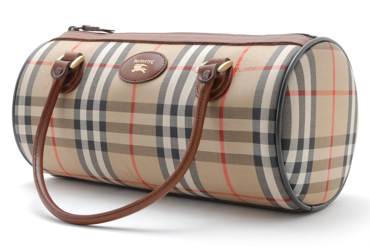 Burberry Nova Shoulder Bag - Brown, Canvas