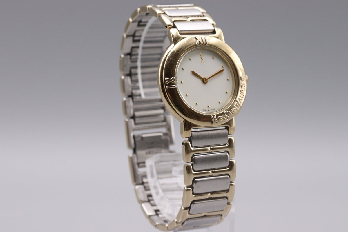 Yves Saint Laurent 4620 Watch - Ivory, Stainless Steel