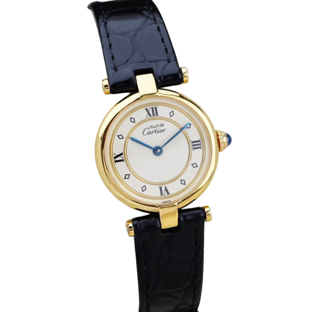 Cartier Vendome Wristwatch - Gold, Stainless Steel