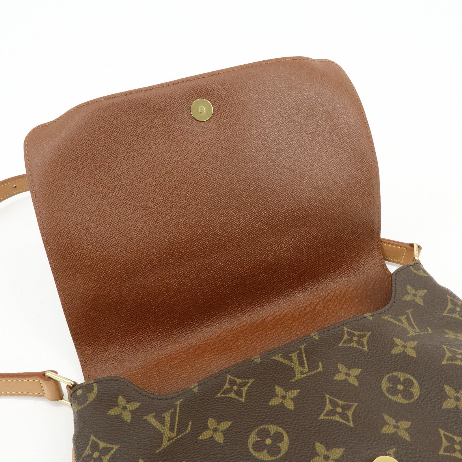 Louis Vuitton Monogram Musette Tango Shoulder Bag - Brown, Monogram Canvas