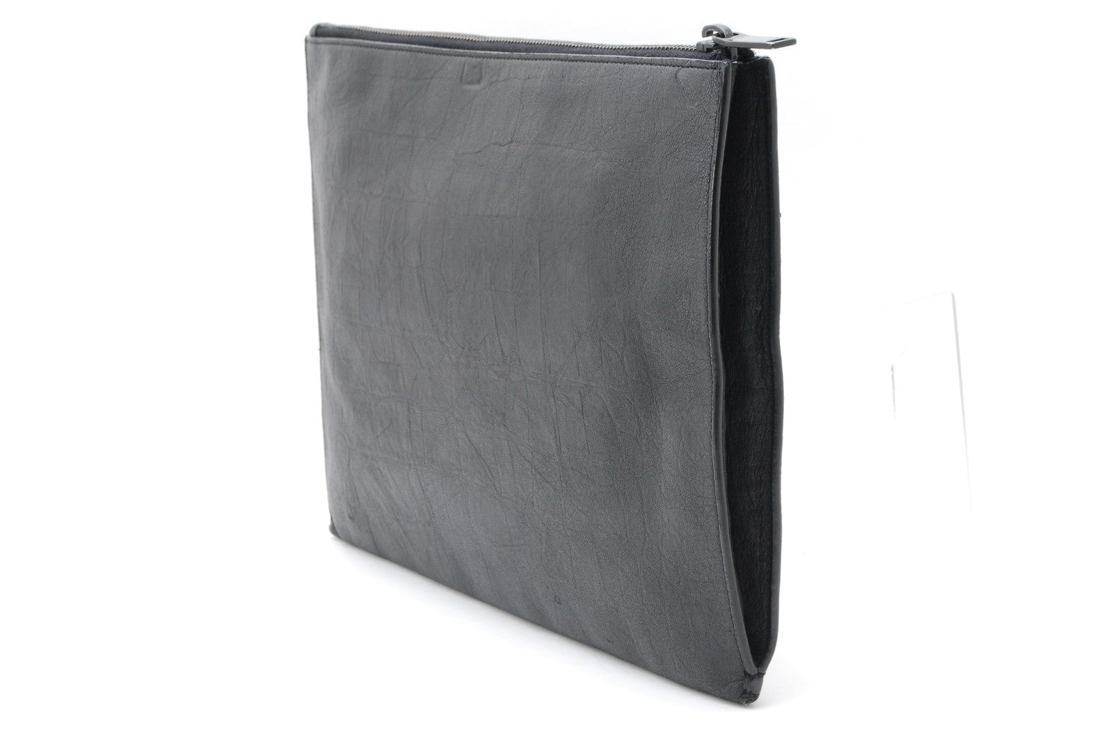 Saint Laurent Clutch Pouch Bag - Black, Leather