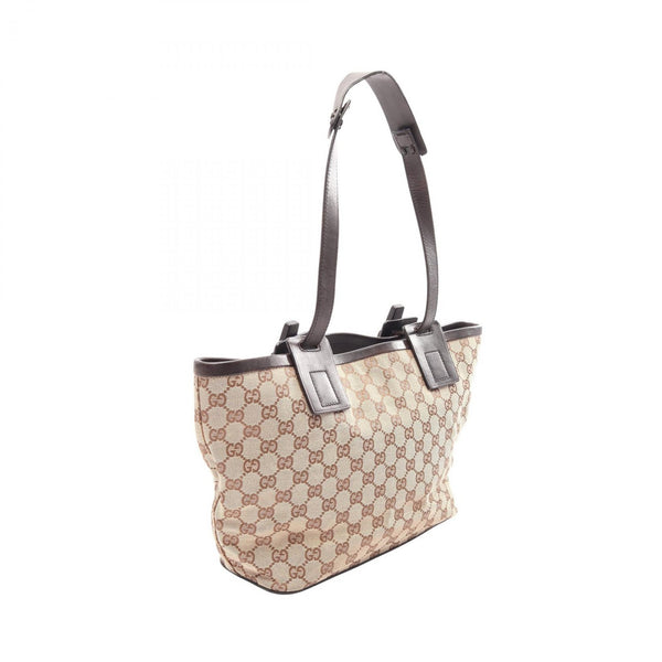 Gucci GG Canvas Tote Bag - Beige, Canvas
