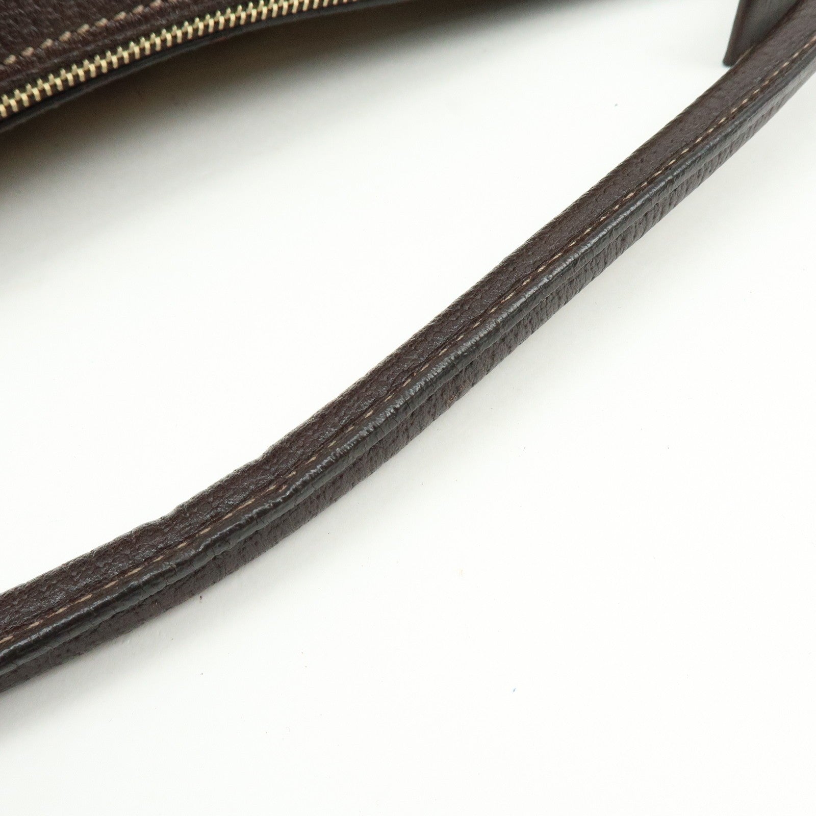 Gucci Shoulder Bag - Beige, Canvas Leather 