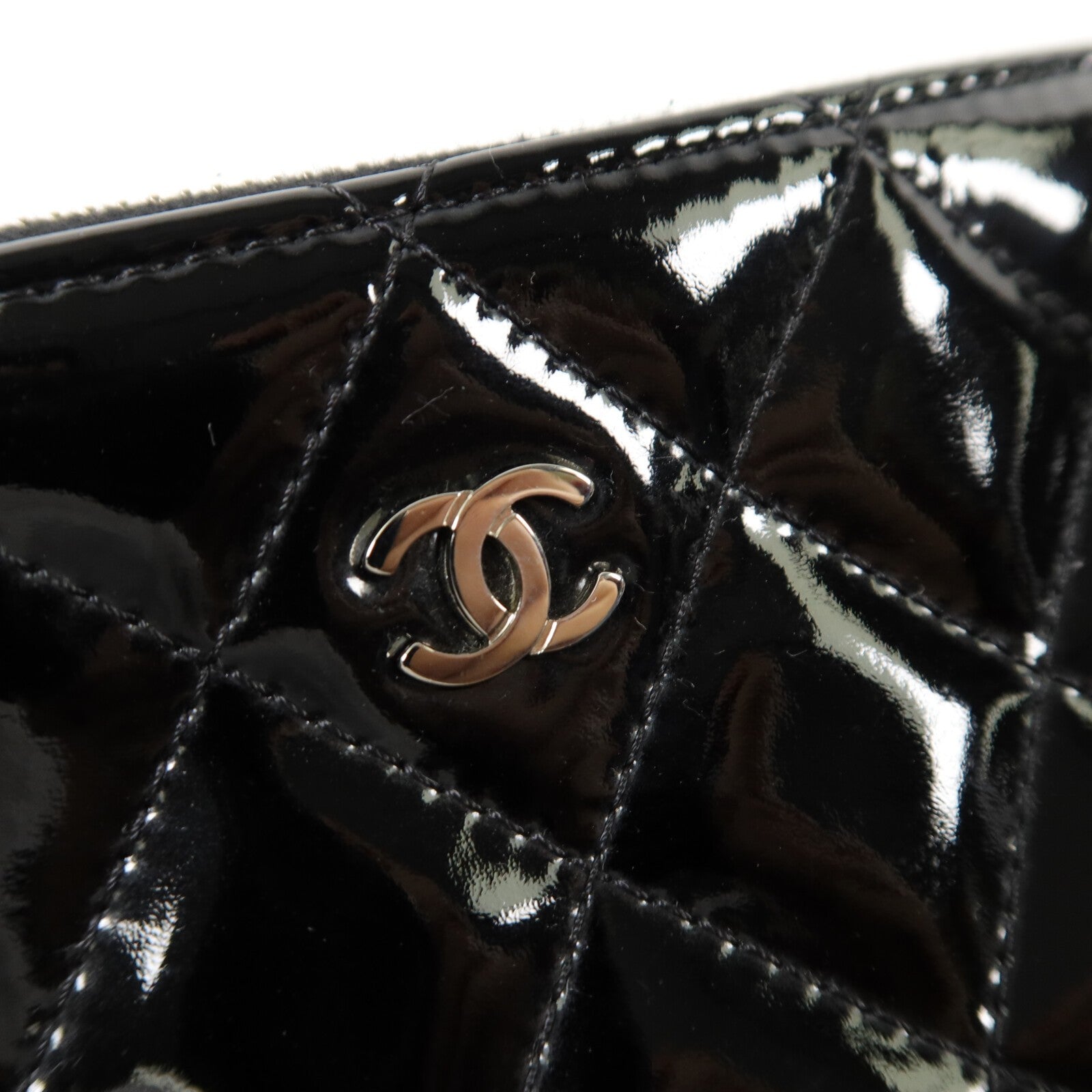CHANEL CC SHW Clutch Second Bag - Black, Calfskin