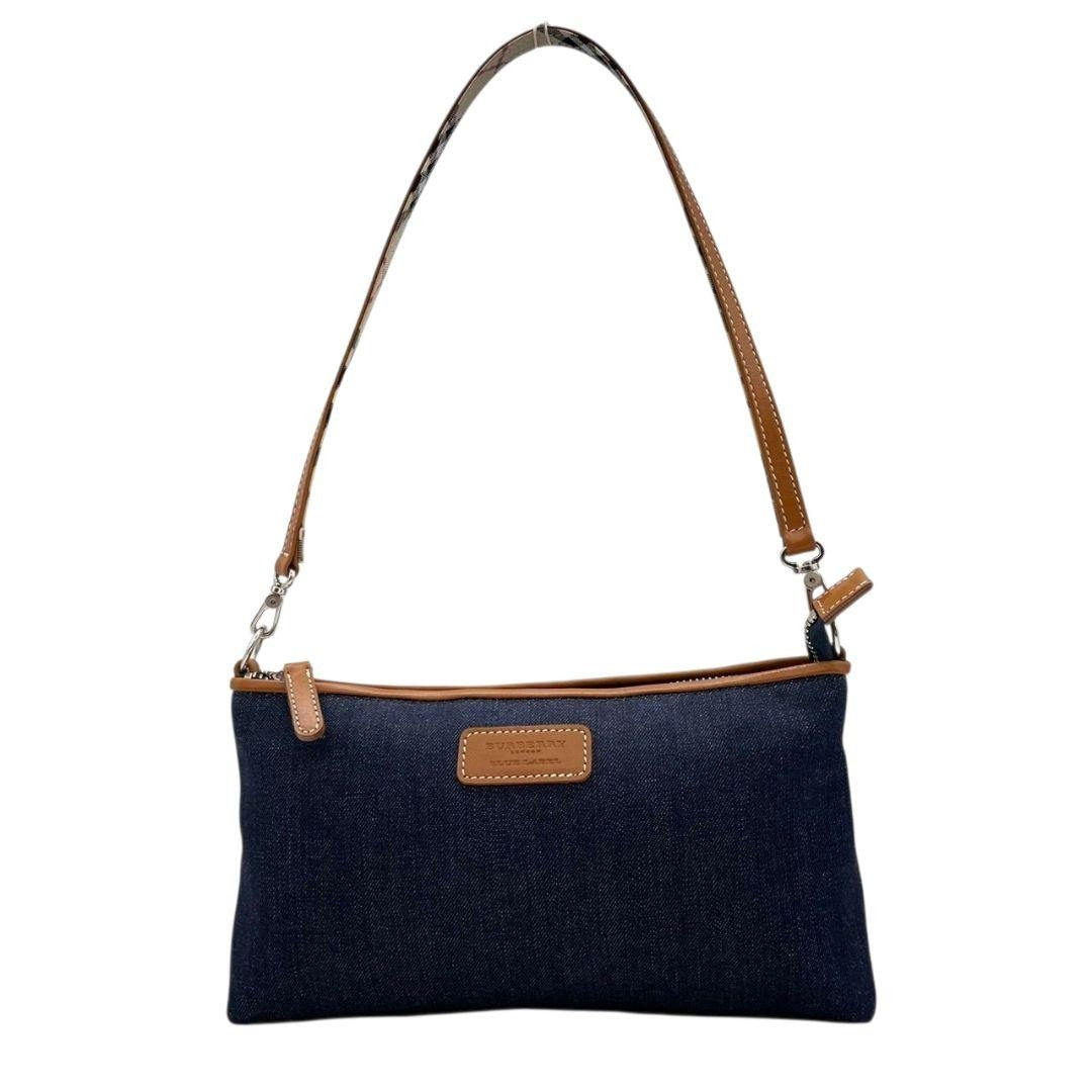 Burberry Nova Shoulder Bag - Navy, Denim
