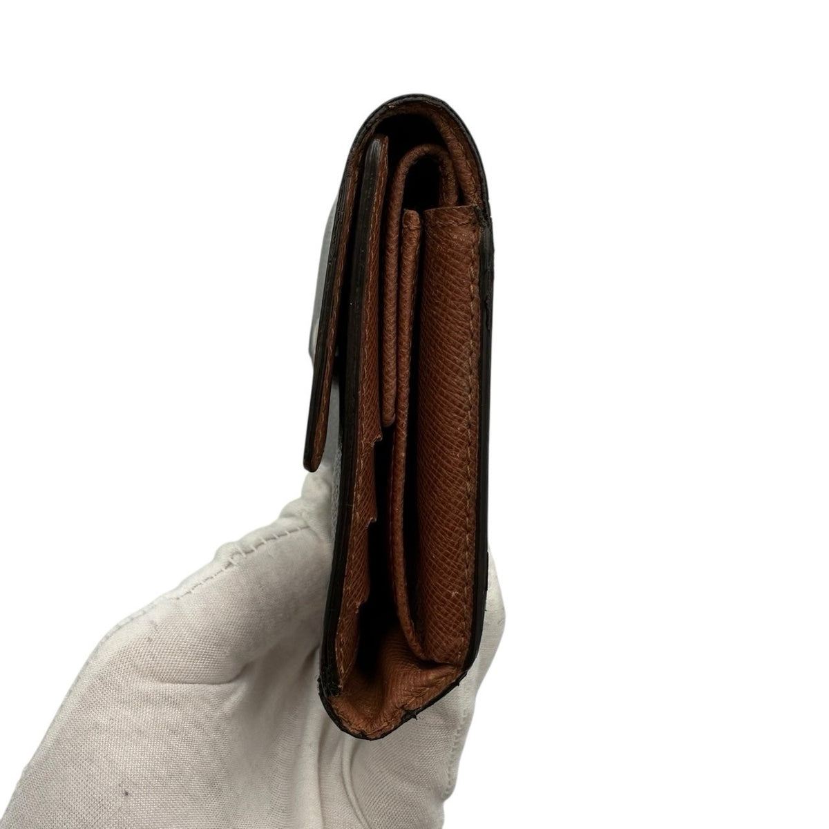 Louis Vuitton International Tri-fold Wallet - Brown, Leather- מגיע עם הקופסה