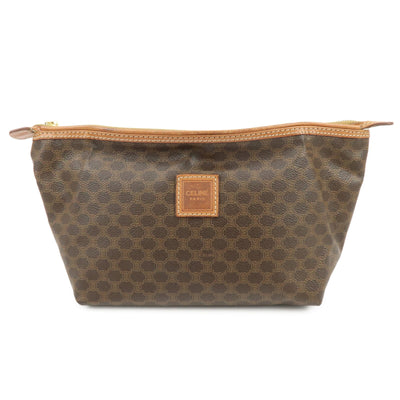 Celine Pouch Accessory Pouch - Brown, PVC Leather