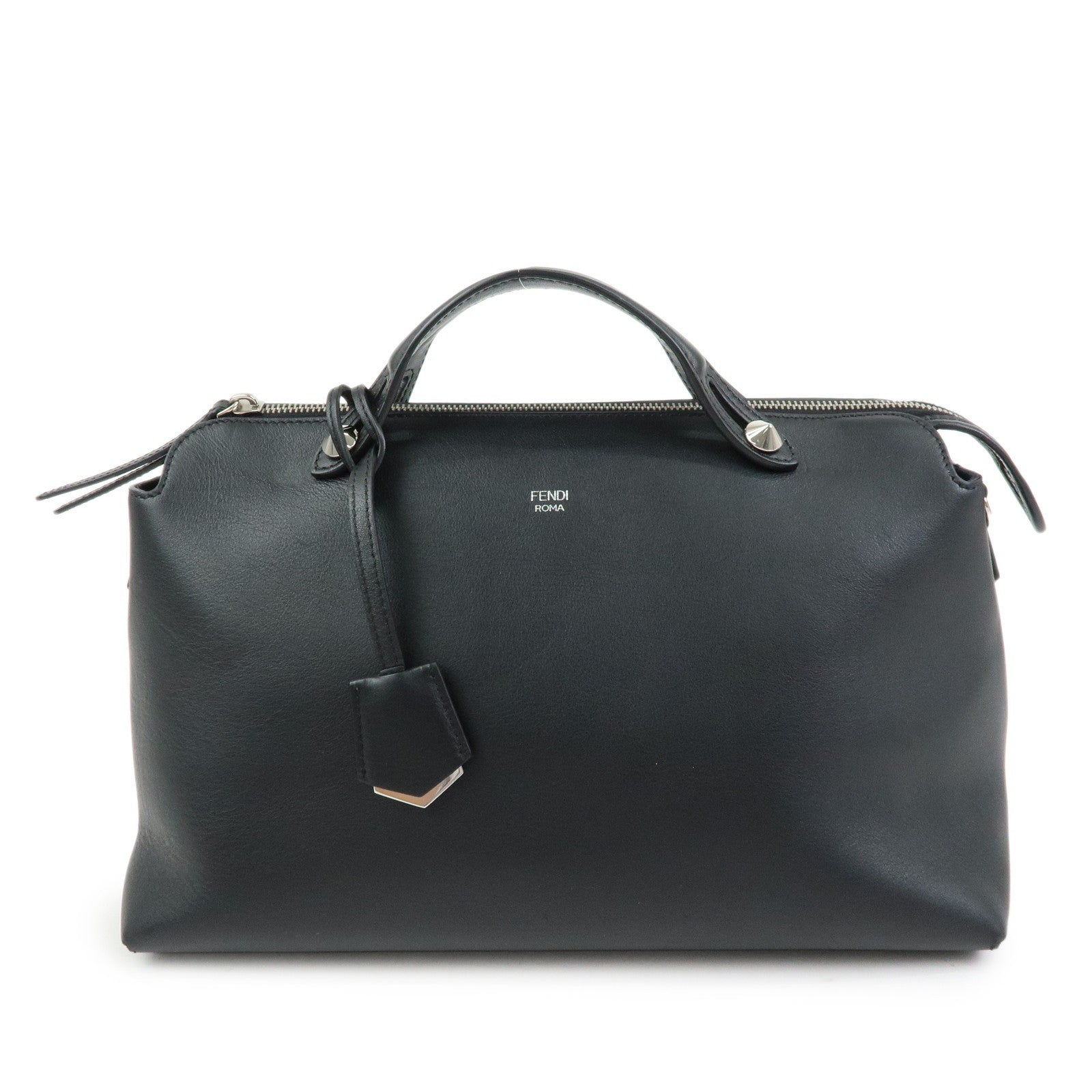 Fendi Hand Bag - Black, Leather