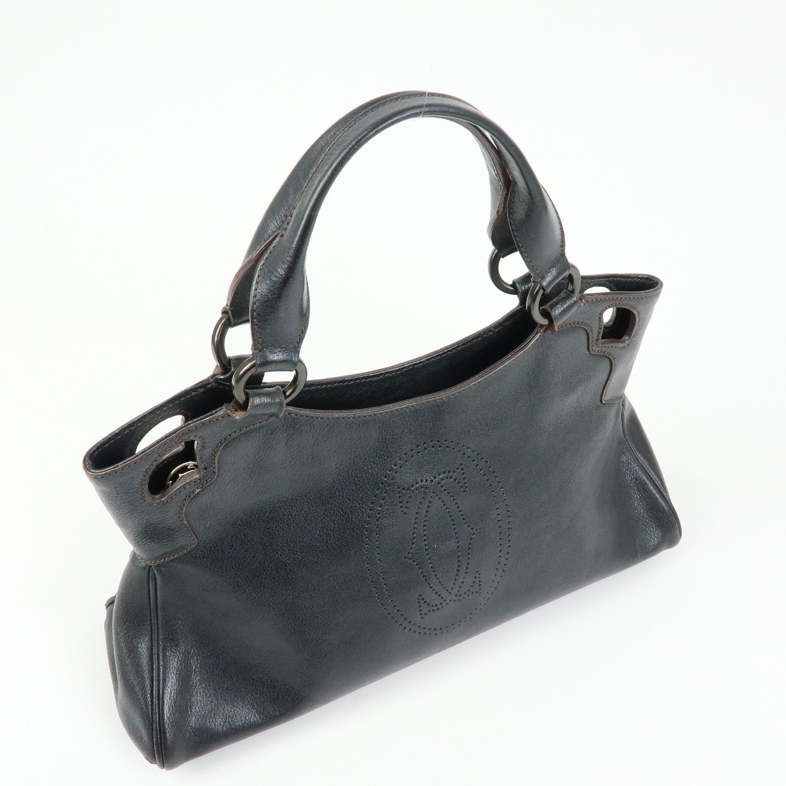 Cartier Marcello de Cartier Hand Bag - Black, Leather