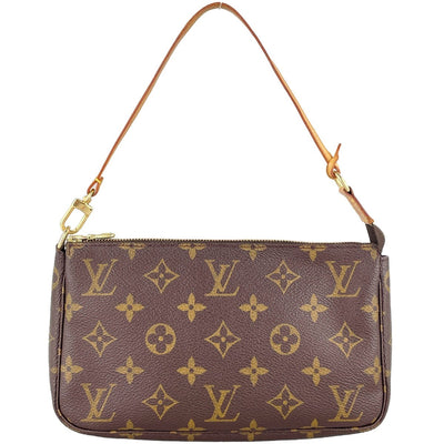 Louis Vuitton Pochette Accessoires Handbag - Brown, Leather