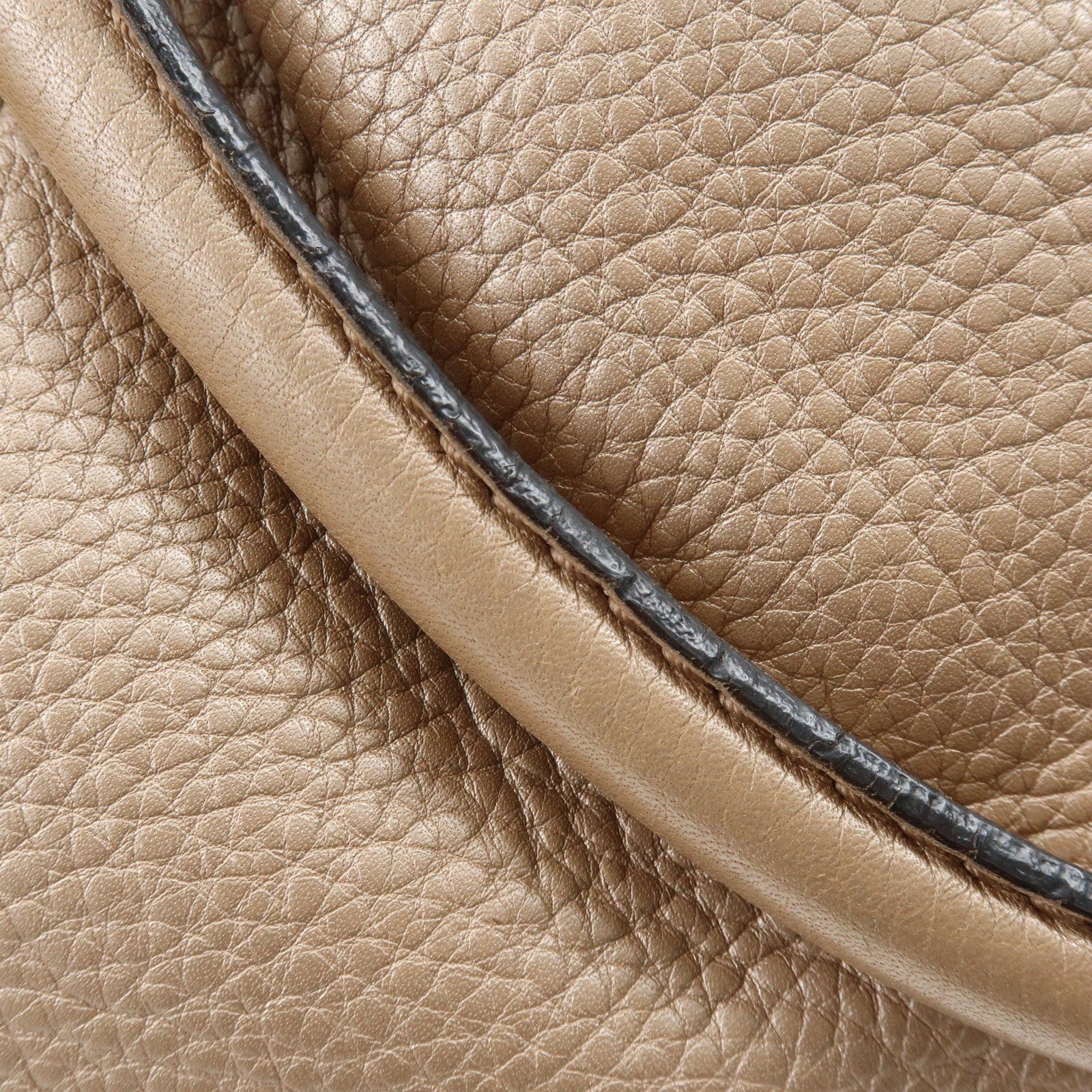 Gucci 2Way Bag - Champagne Gold, Leather