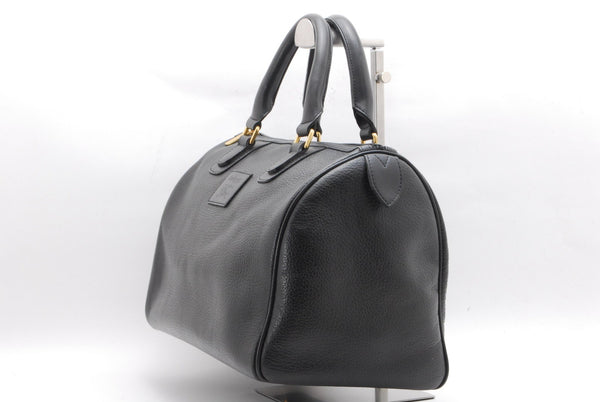 Burberry Nova Check Horse Handbag - Black, Leather