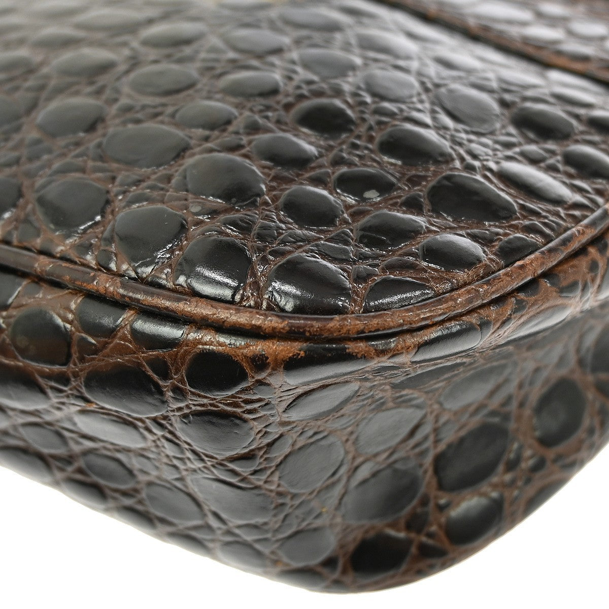 Salvatore Ferragamo Vara Shoulder Bag - Brown, Leather