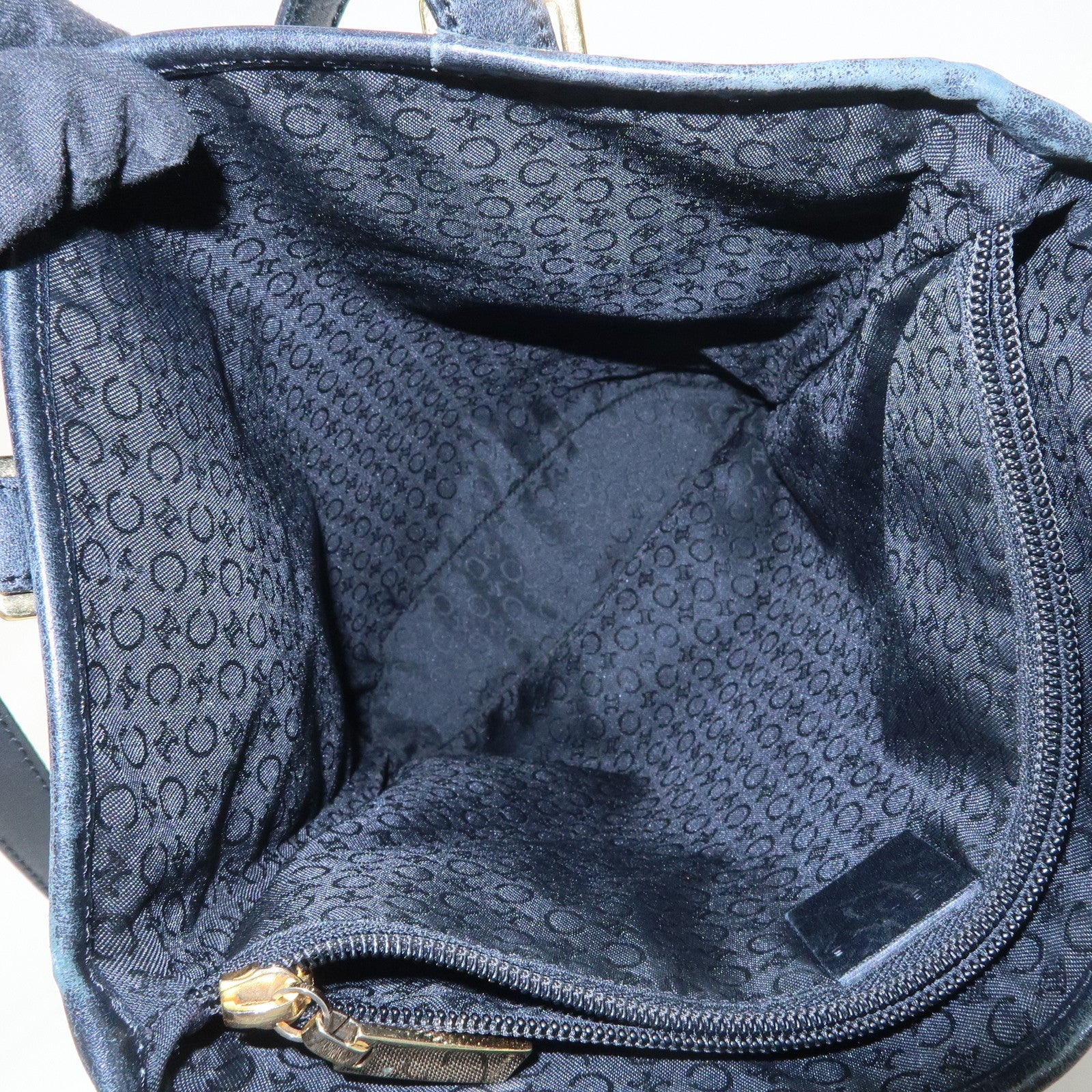 Celine C Macadam Tote Bag - Black, Canvas 
