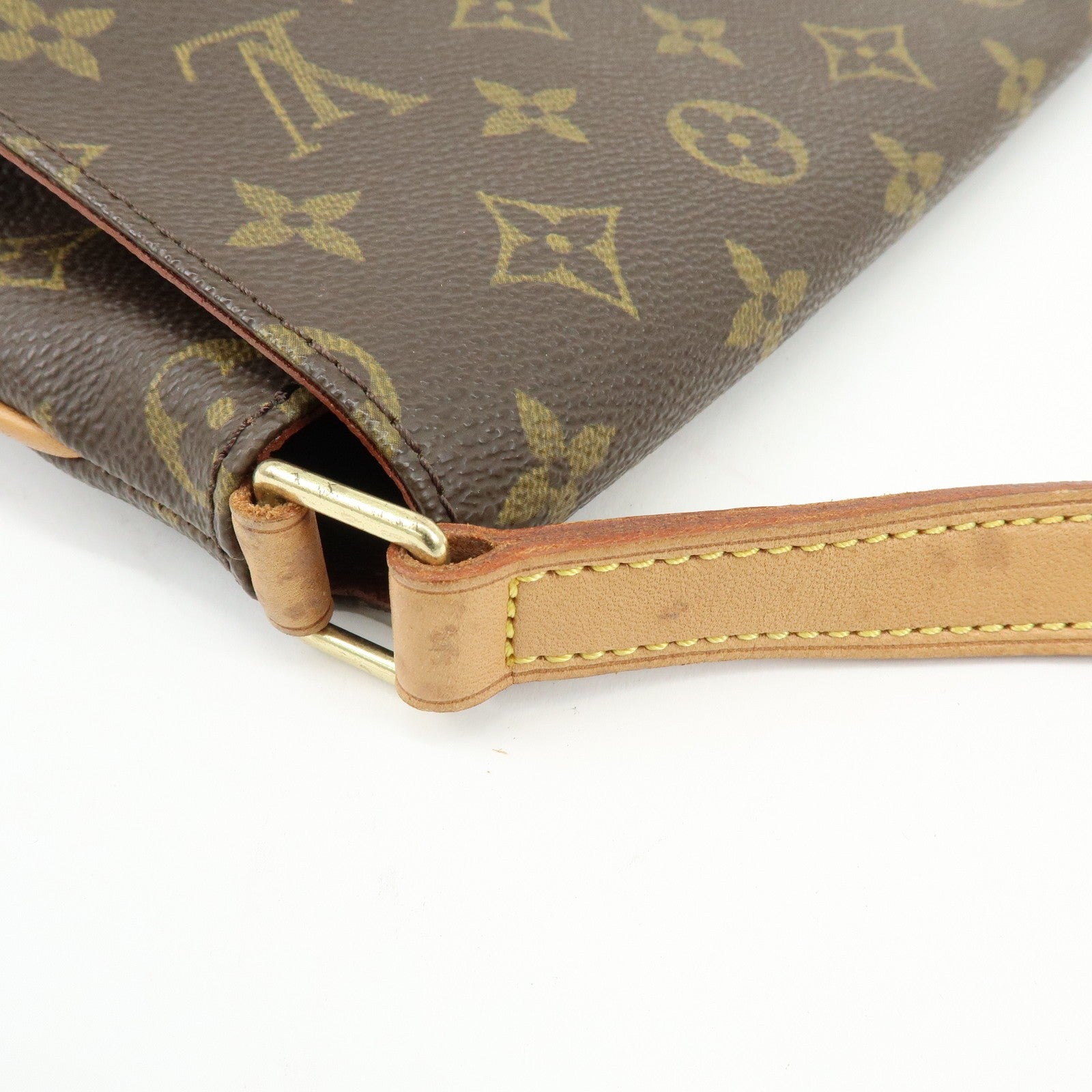 Louis Vuitton Monogram Musette Tango Shoulder Bag - Brown, Monogram Canvas