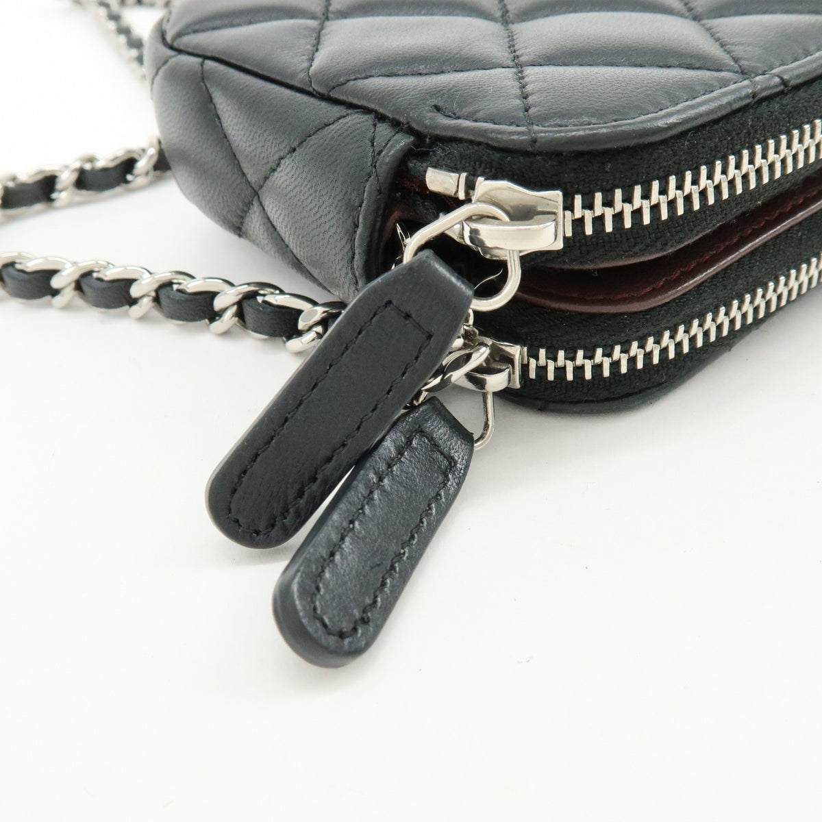 Chanel COCO Mark Matelasse Shoulder Bag - Black, Lamb Skin