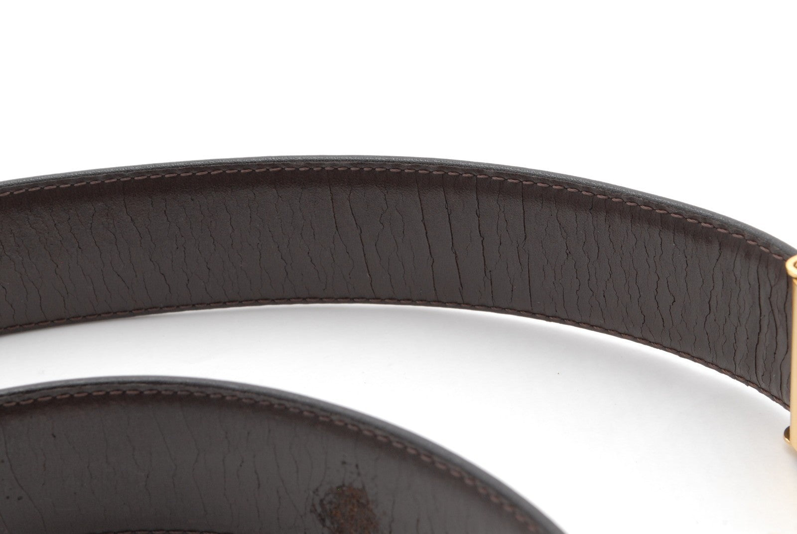 Yves Saint Laurent Vintage Belt - Black, Leather