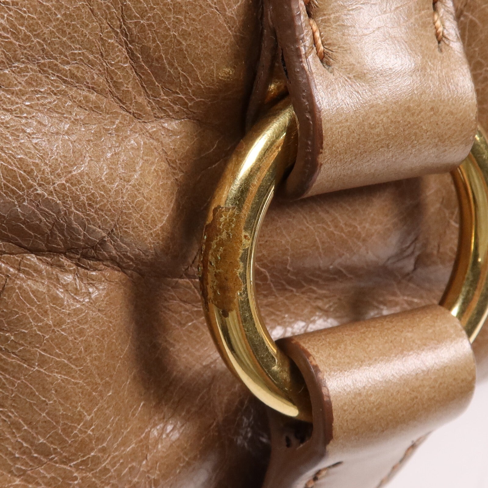 Miu Miu GHW 2 Way Shoulder Bag - Brown, Calfskin Leather