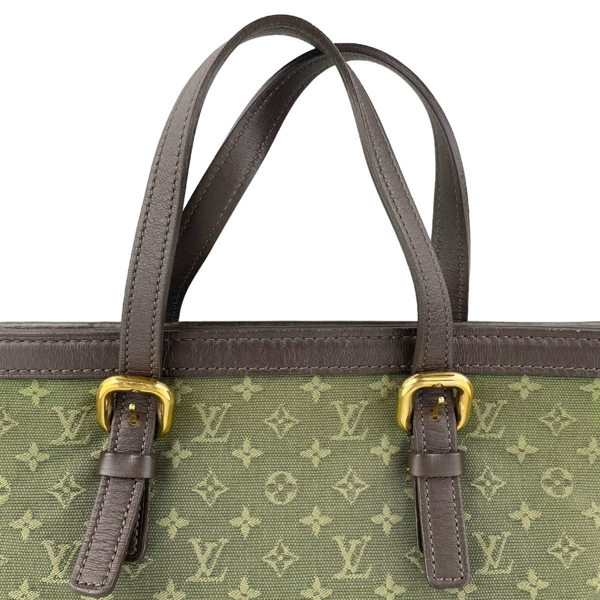 Louis Vuitton Francoise Tote Bag - Khaki, Cotton Leather