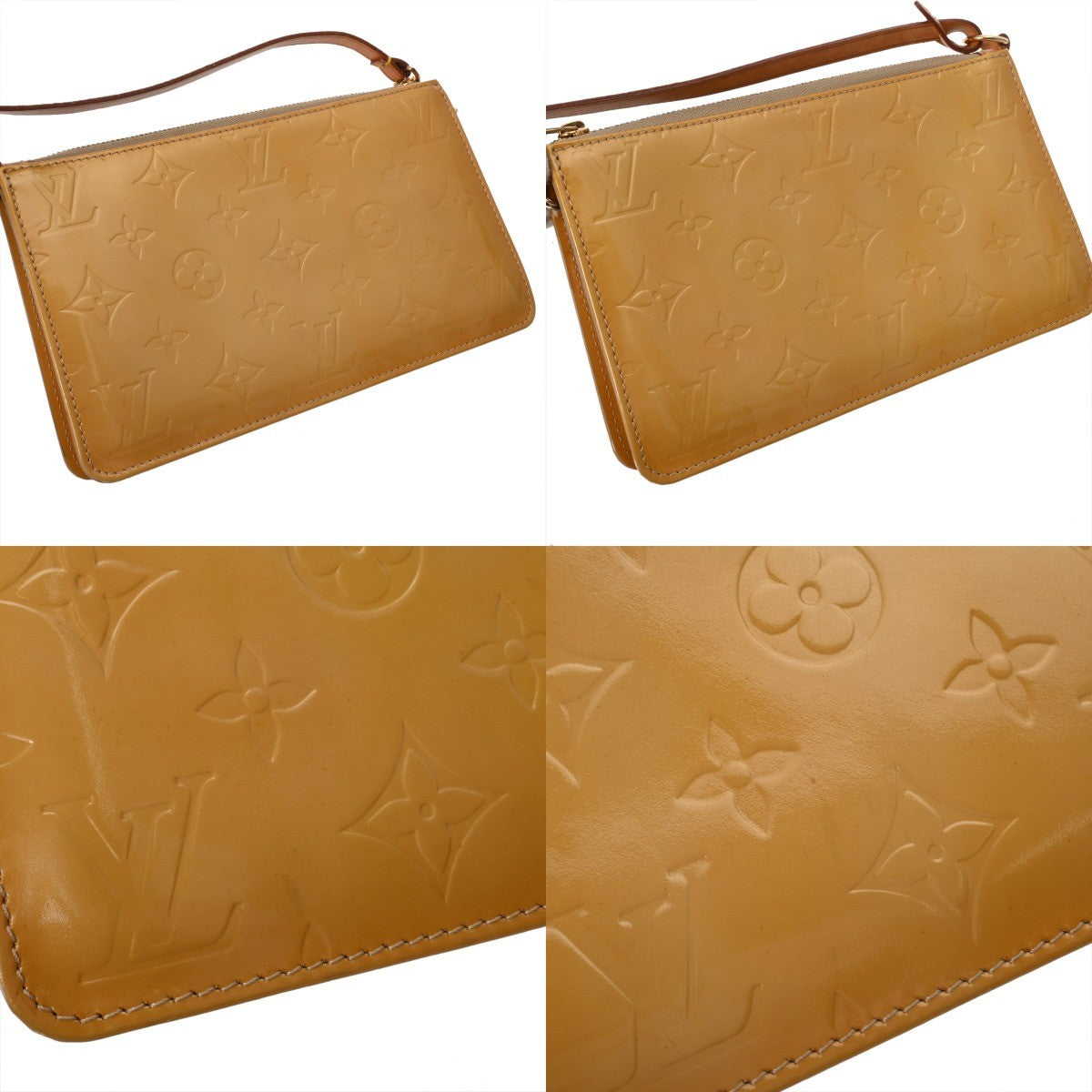 Louis Vuitton Lexington Handbag - Beige, Monogram Vernis