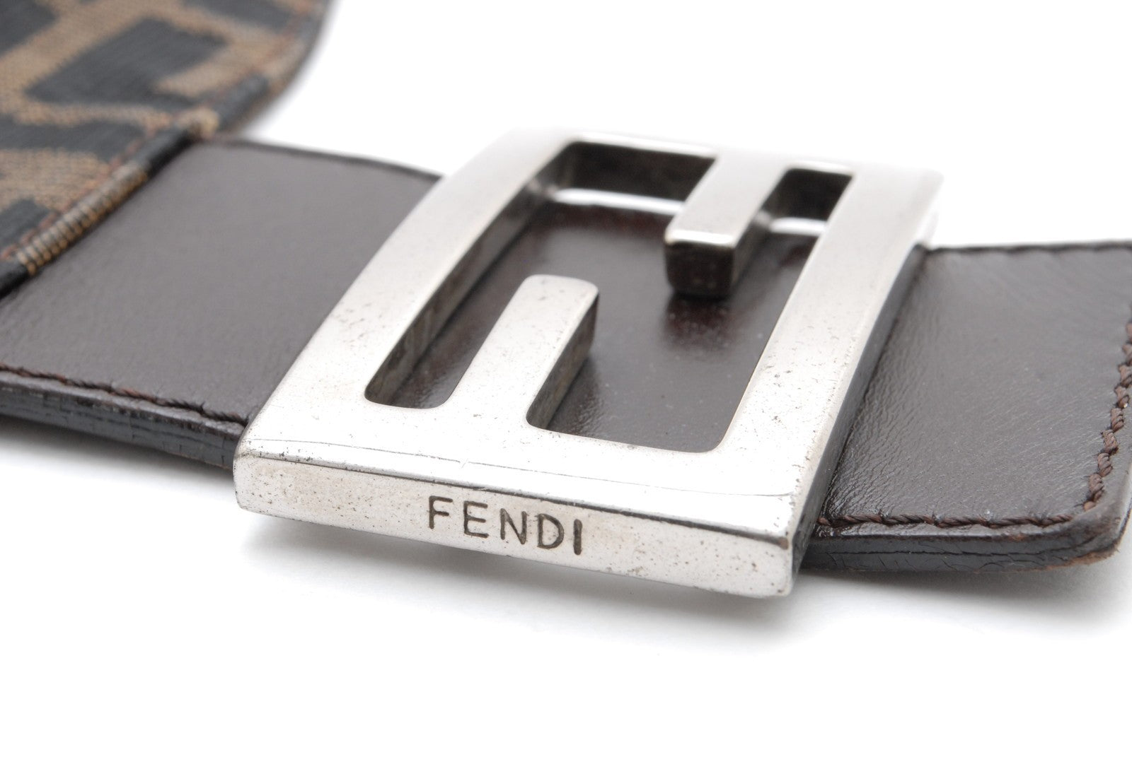 Fendi Mamma Shoulder Bag - Brown, Canvas