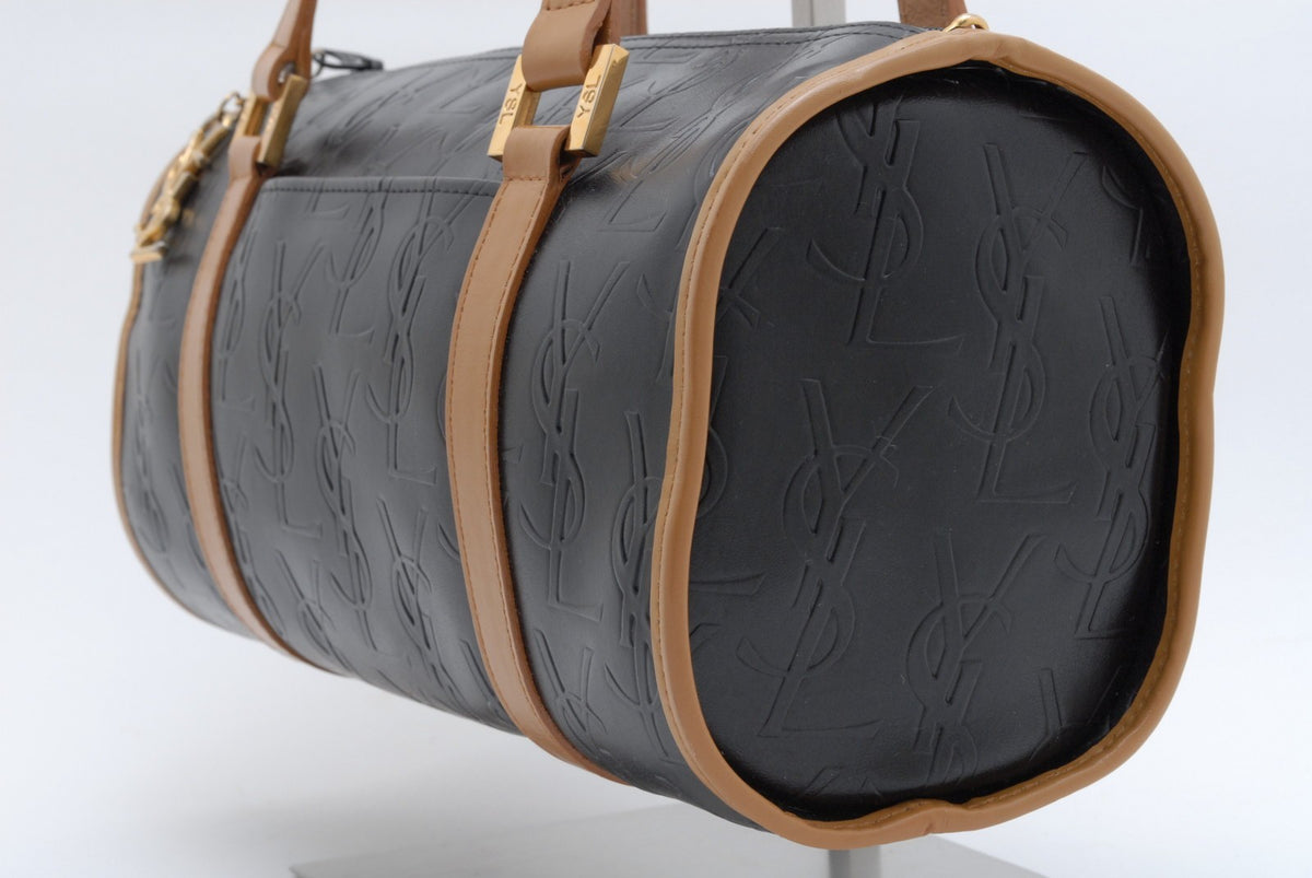 Saint Laurent Yves Saint Laurent Hand Bag - Black Brown, Leather