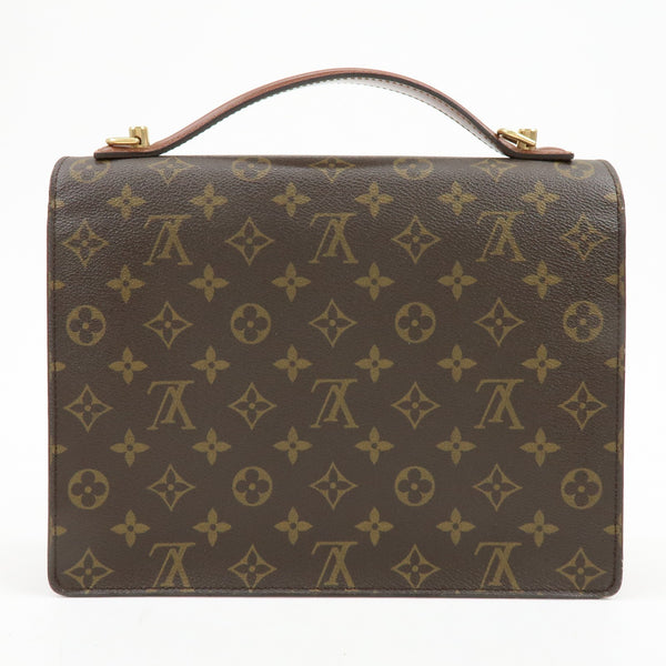 Louis Vuitton Monogram Monceau 28 2Way Bag - Brown, Canvas and Leather