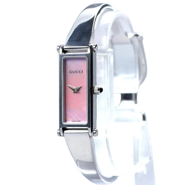 Gucci 1500L Women's Watch - Pink, Stainless Steel
