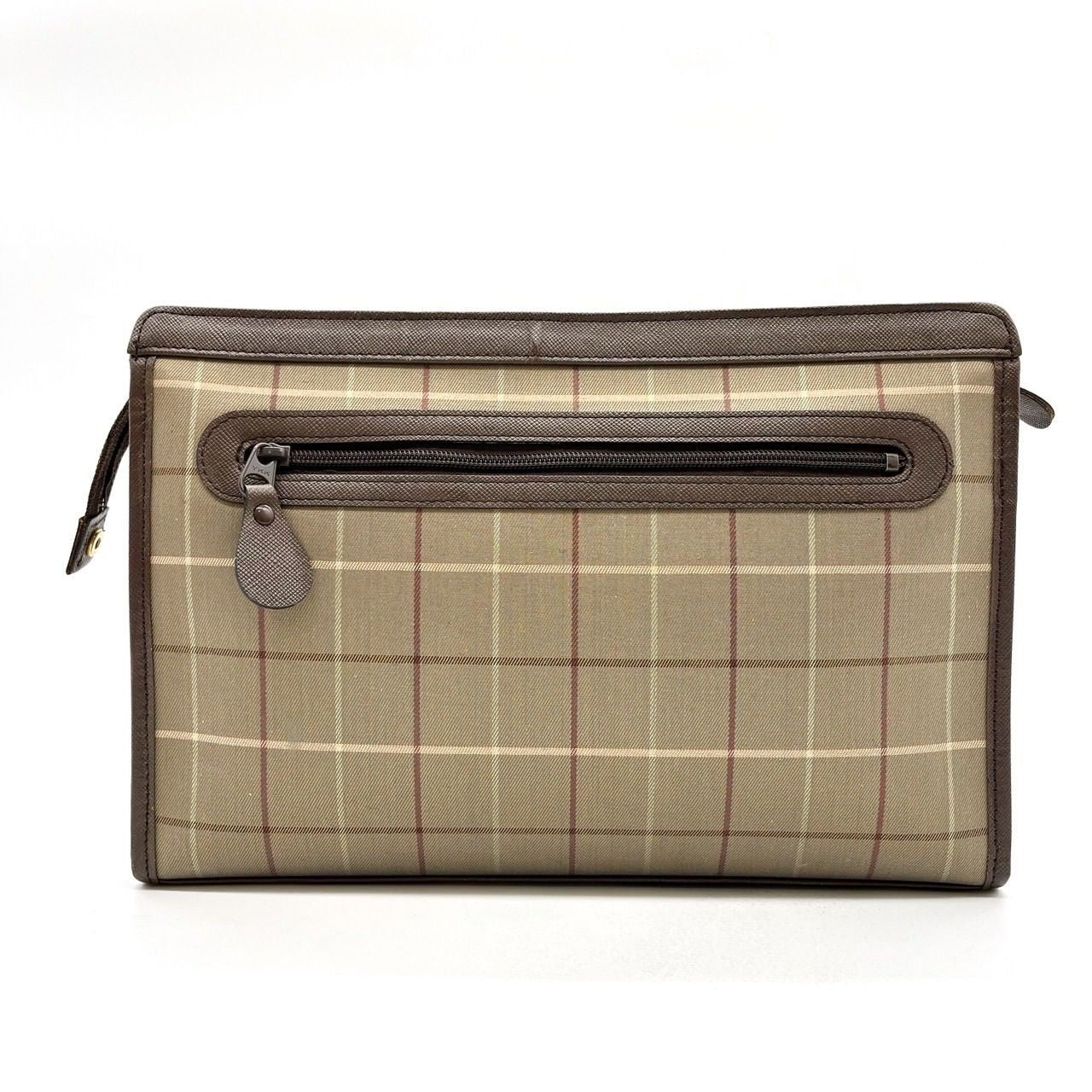 Burberry Clutch Bag - Nova Check, Canvas Leather
