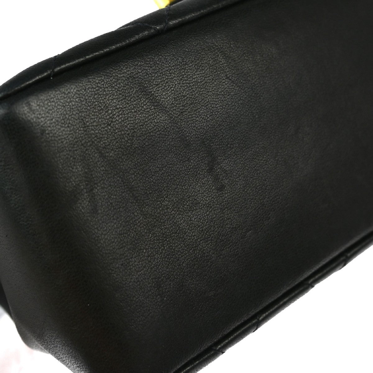 Chanel Top Handle Handbag - Black, Lambskin