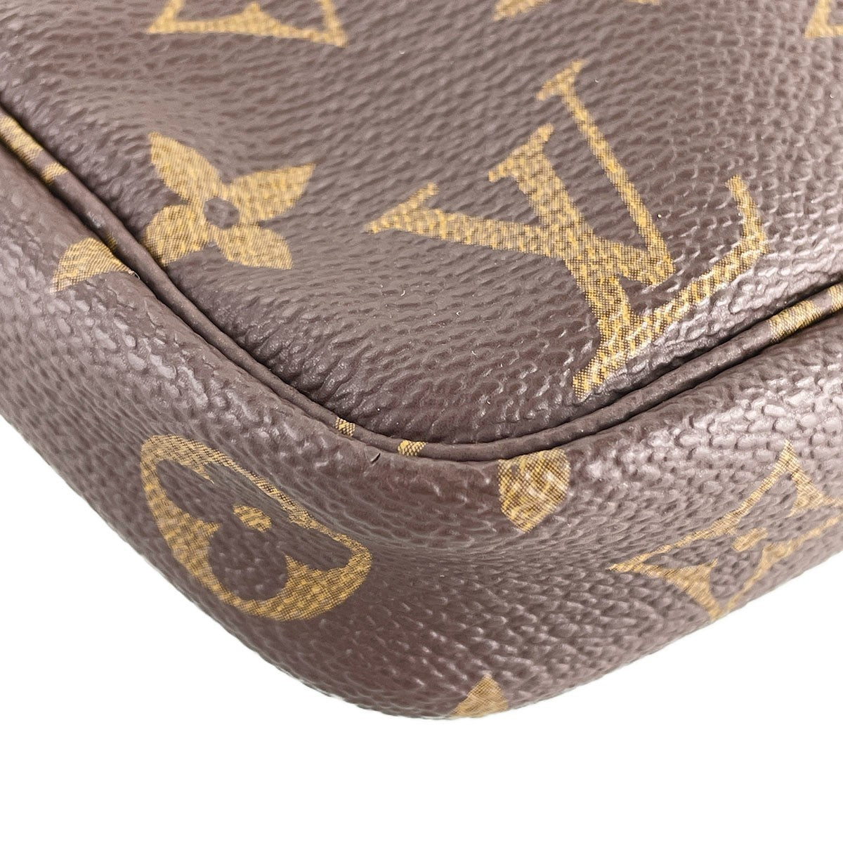Louis Vuitton Pochette Accessoires Handbag - Brown, Coated Canvas