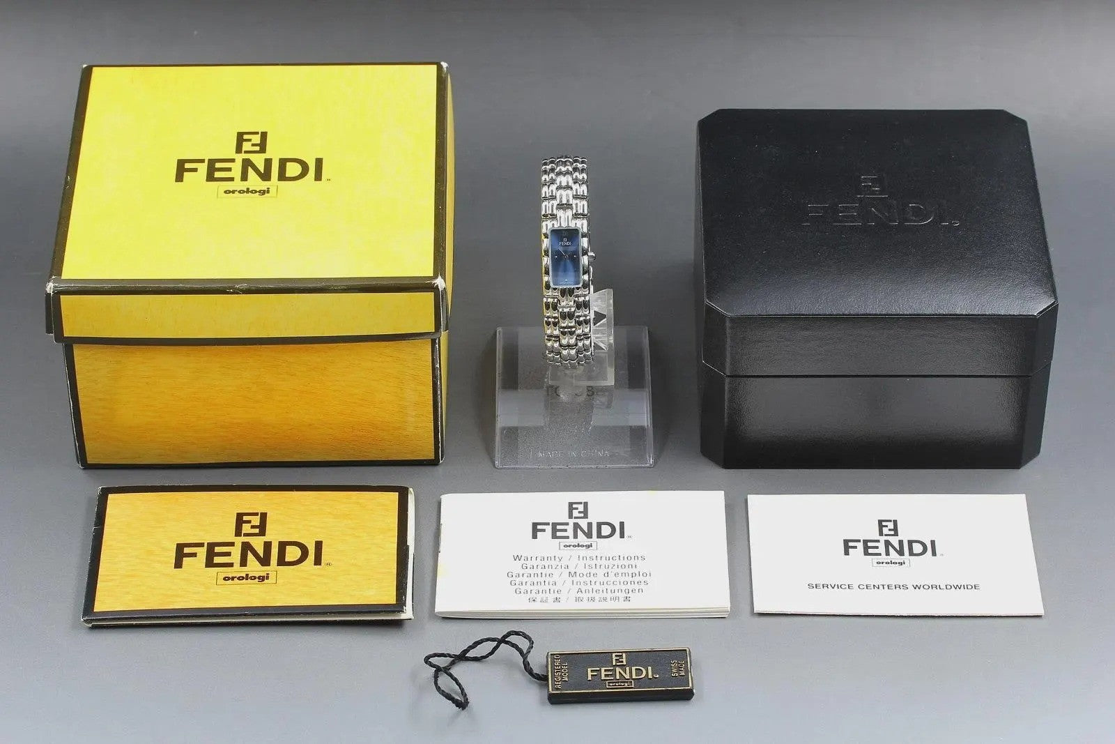 Fendi Orologi 660L Wristwatch - Blue, Stainless Steel