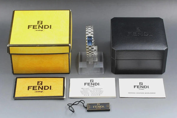 Fendi Orologi 660L Wristwatch - Blue, Stainless Steel