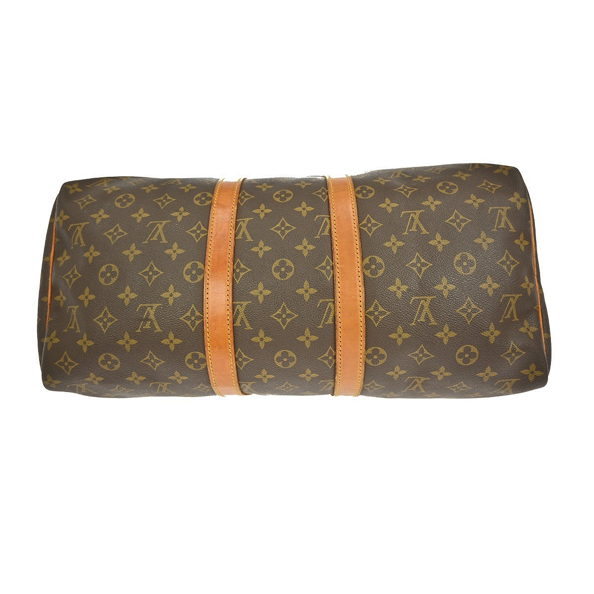 Louis Vuitton Keepall 45 Duffle Handbag - Brown, Leather