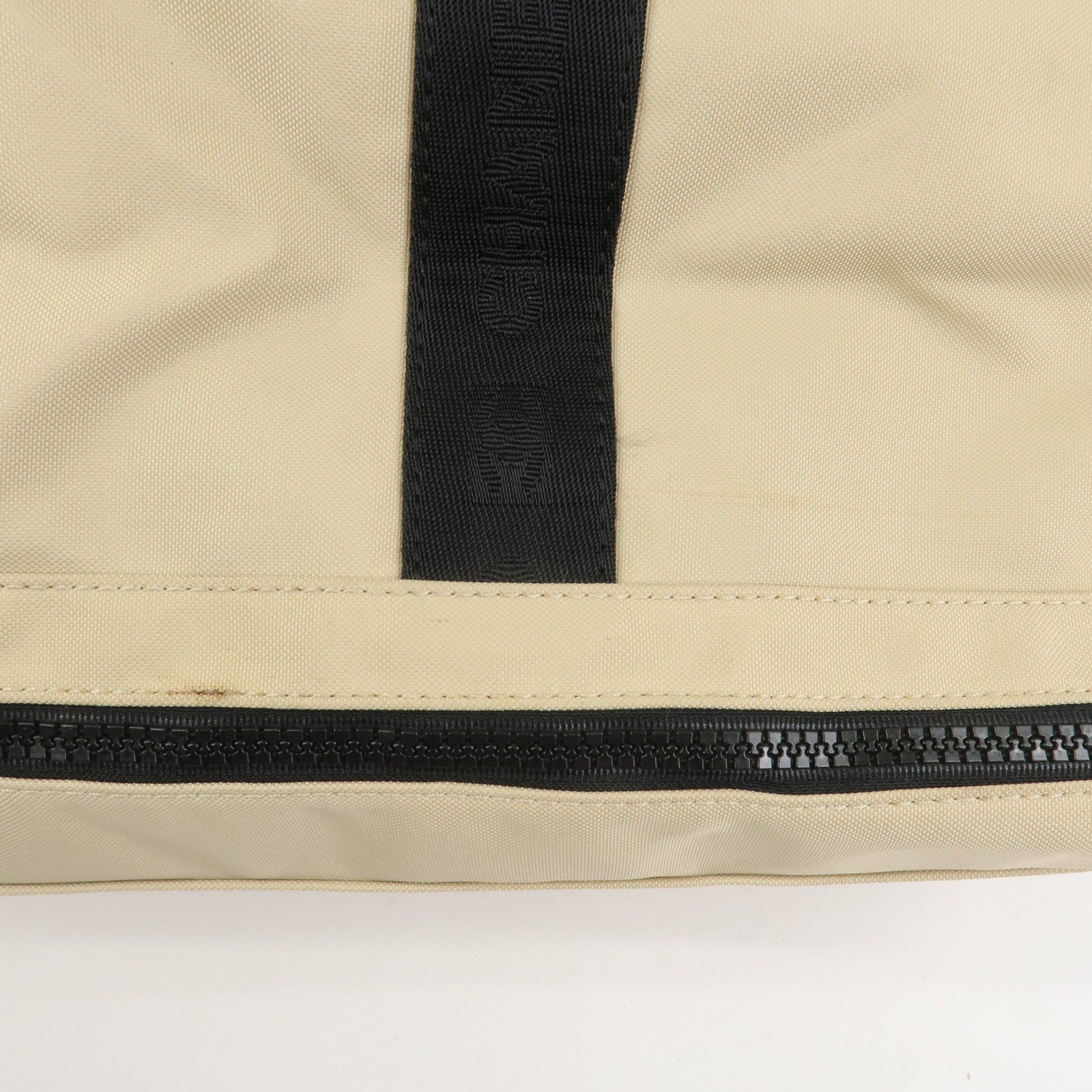 Chanel Travel Bag - Beige, Black, Nylon