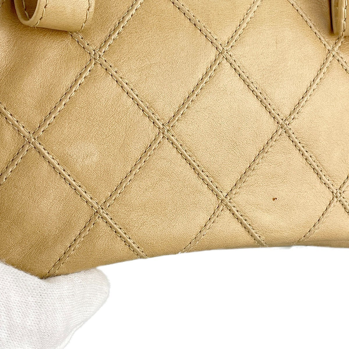 CHANEL Bicolore Waist Bag - Beige, Lambskin Leather