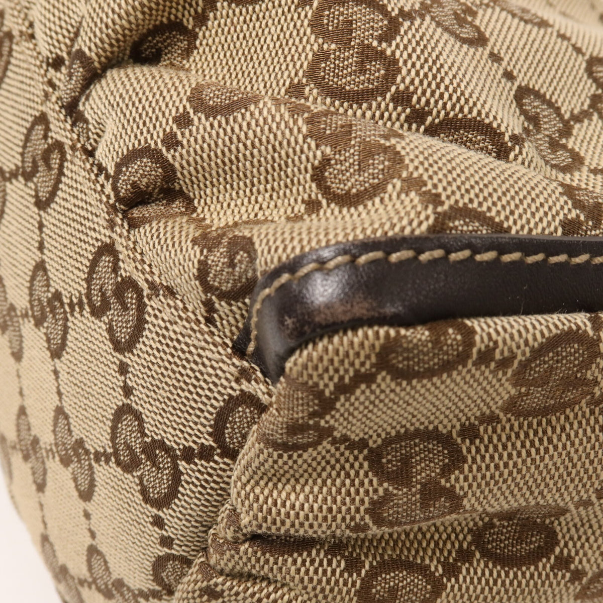 Gucci Abbey GG Handbag - Brown, GG Canvas