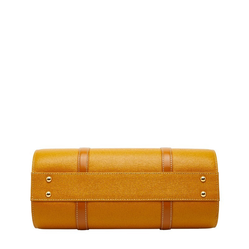Burberry Nova Check Shadow Horse Handbag - Yellow, Leather 