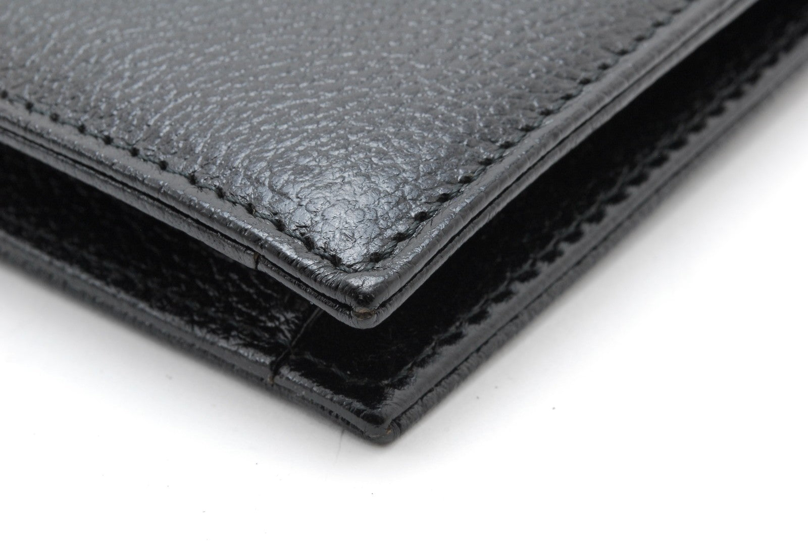 Saint Laurent Yves Saint Laurent Document Clutch Bag - Black, Leather