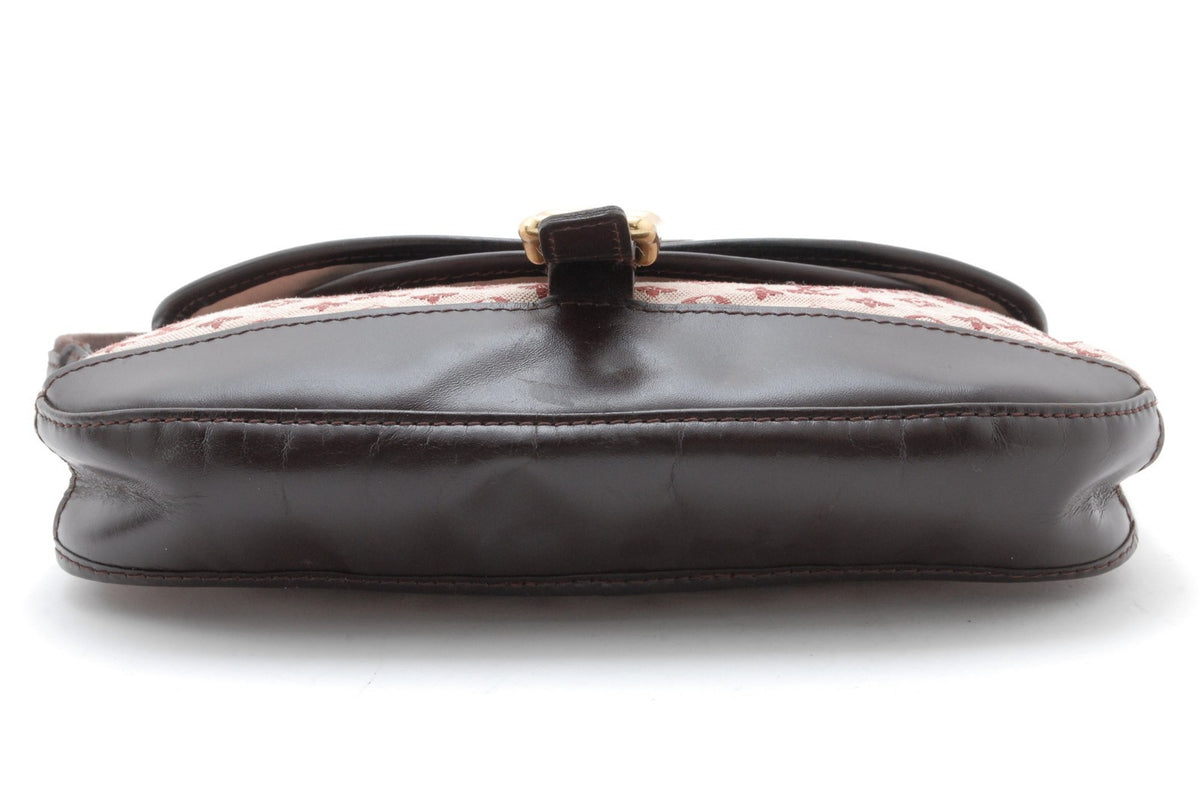 Louis Vuitton Louis Lin Shoulder Bag - Red Beige Brown, Canvas