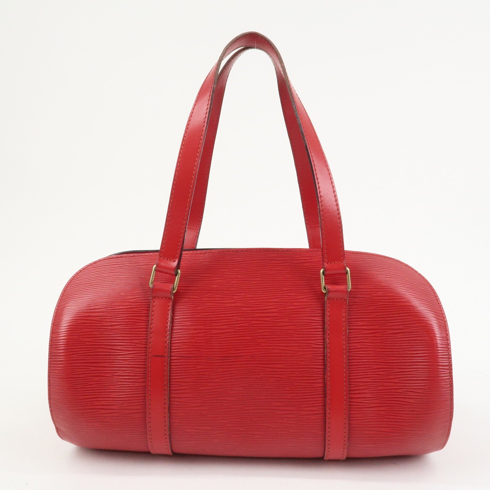 Louis Vuitton Epi Soufflot Hand Bag - Castillian Red, Epi Leather