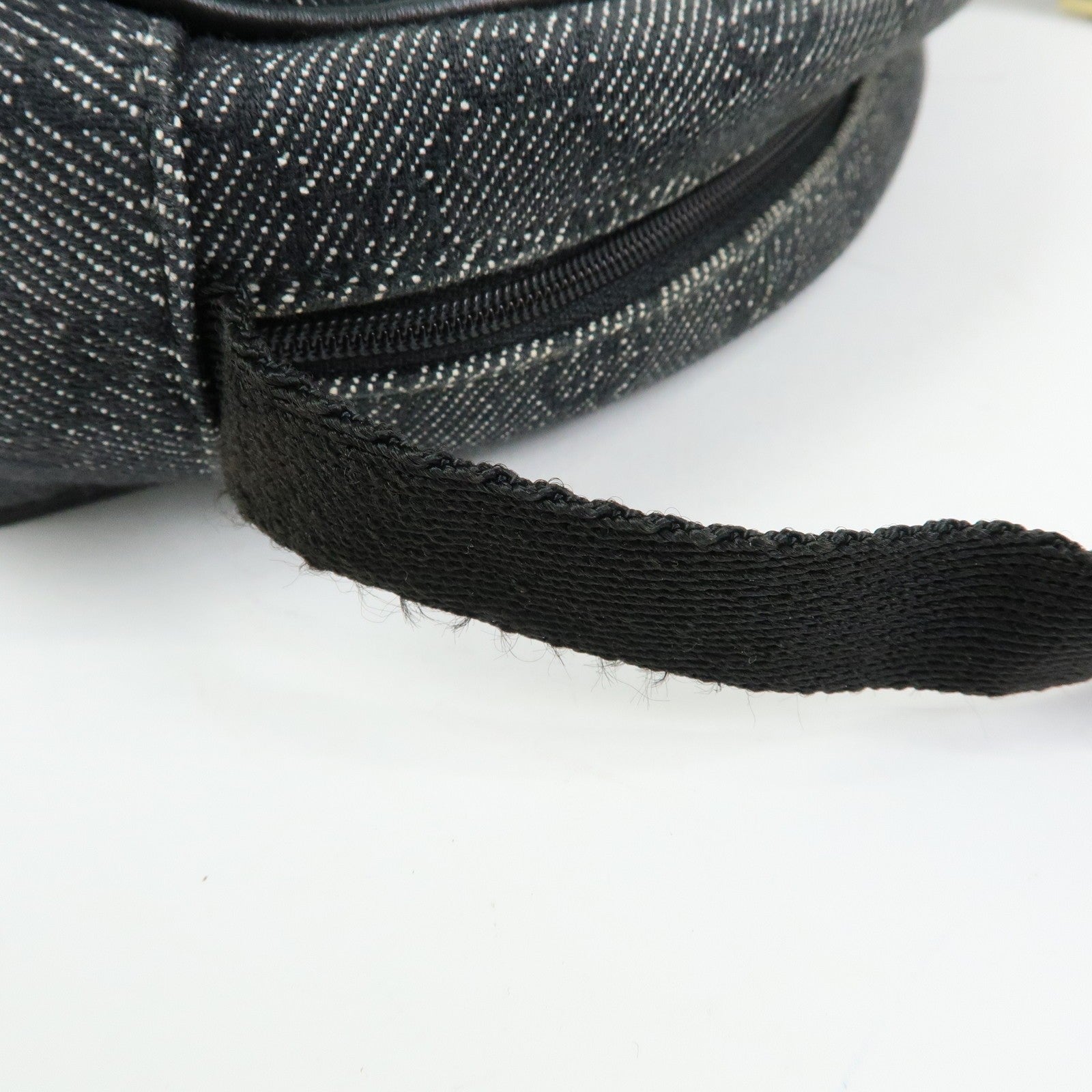 Gucci Shoulder Bag - Black, GG Denim and Leather